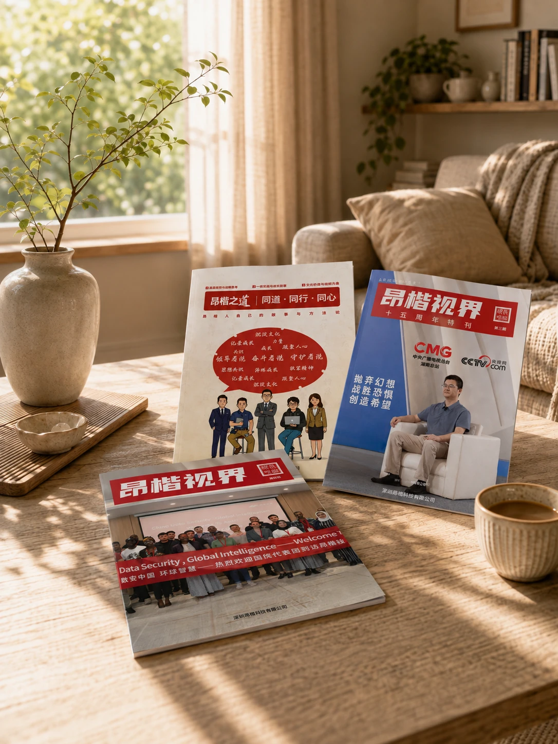 《昂楷视界》企业内刊设计体系